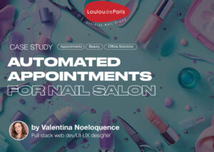 WordPress website for nail salon with appointments booking